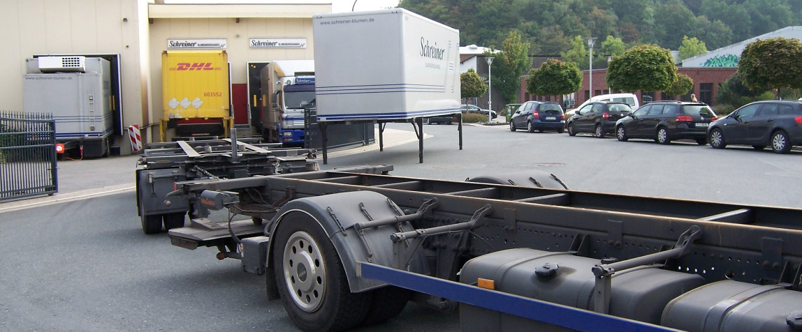 Logistik Wechselbrücke